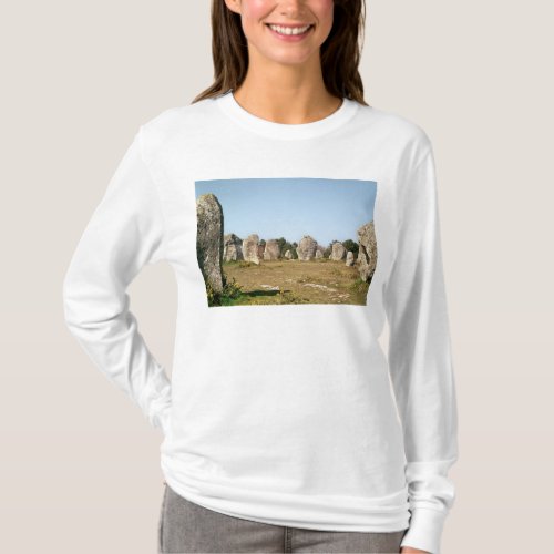 Alignment of standing stones Megalithic T_Shirt