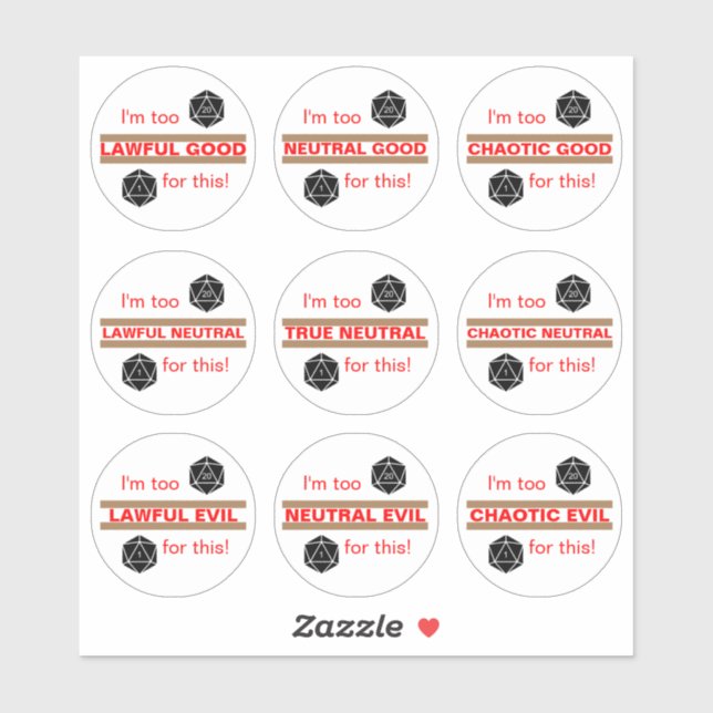 Alignment Sticker (Sheet)