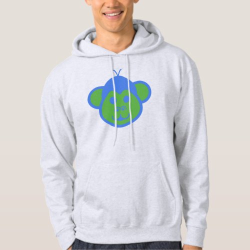 Alimon Alien Monkey Basic Hooded Sweatshirt