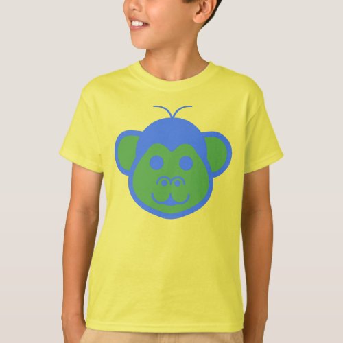 Alimon Alien Monkey Kids Basic T_Shirt