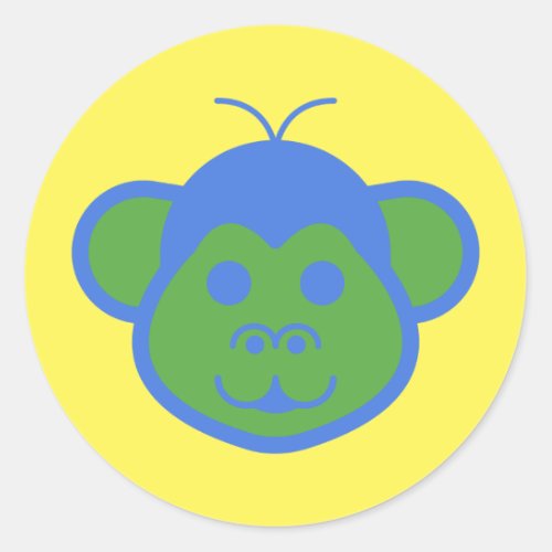 Alimon Alien Monkey Sticker