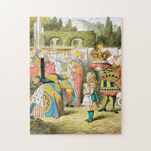 Alince in Wonderland _ Alice and the Red Queen Jigsaw Puzzle