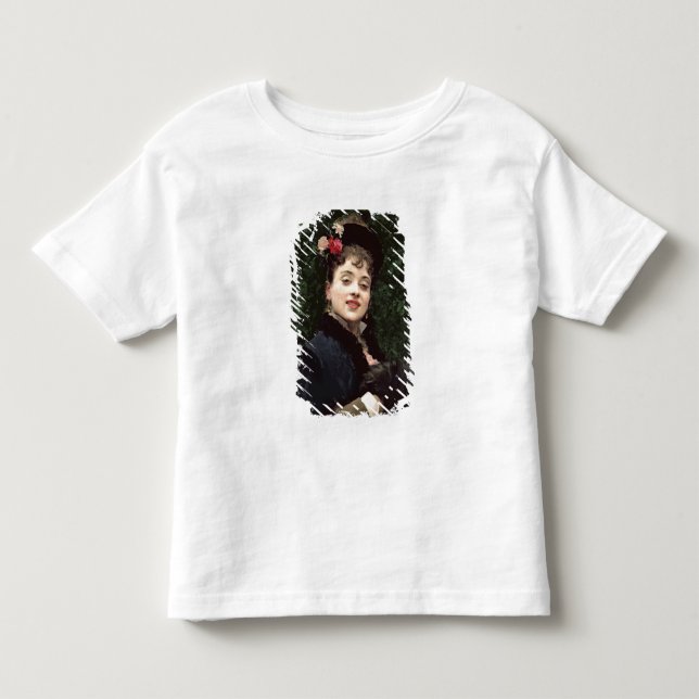 Aline Masson, the Artist's Model (oil on panel) Toddler T-shirt (Front)