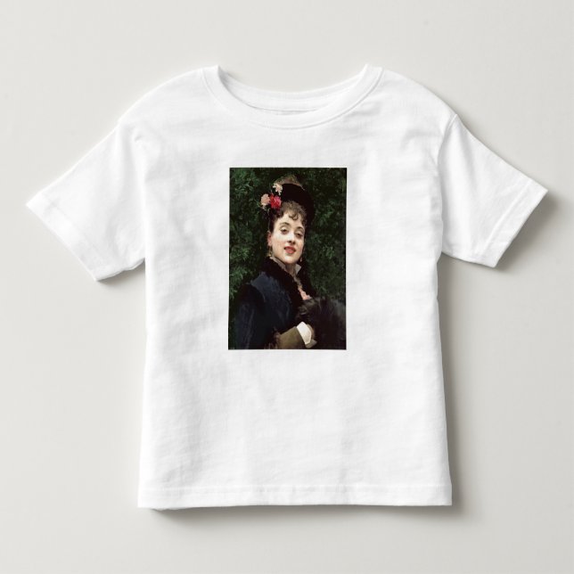 Aline Masson, the Artist's Model (oil on panel) Toddler T-shirt (Front)