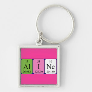 Aline periodic table name keyring