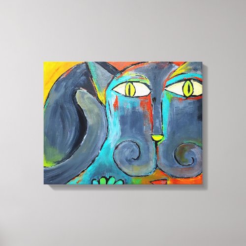 Ali's Cat Canvas Print