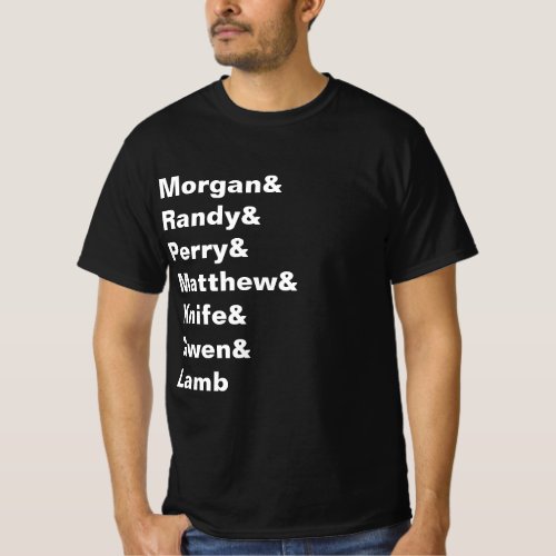 Alis Nicknames T_Shirt