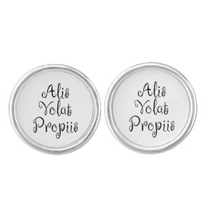 Alis Volat Propiis Cufflinks