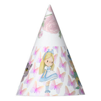 Alisa in onederland party hat