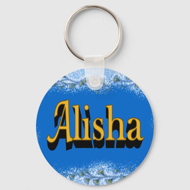 Alisha Keychain (Front)