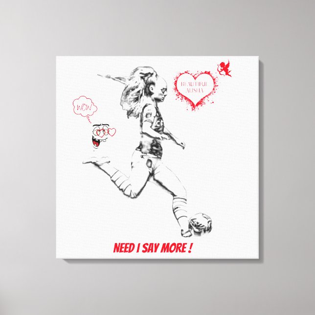 ALISHA LEHMANN, WALL ART, WALL DECOR (Front)