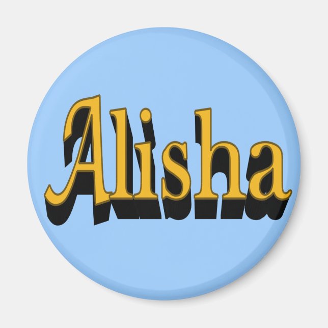 Alisha Magnet (Front)
