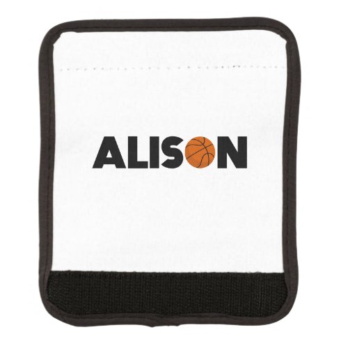 Alison Basketball Luggage Handle Wrap