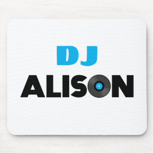 Alison DJ Mouse Pad