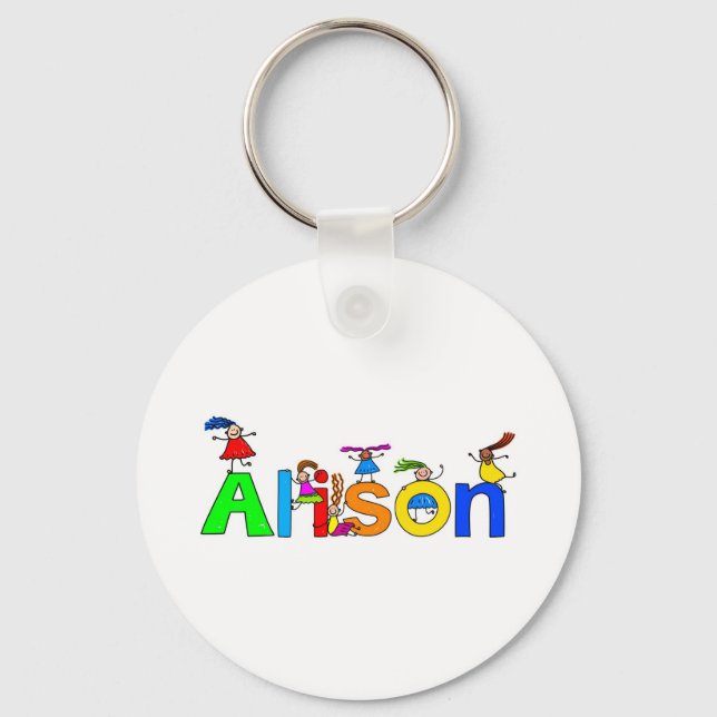 Alison Keychain (Front)