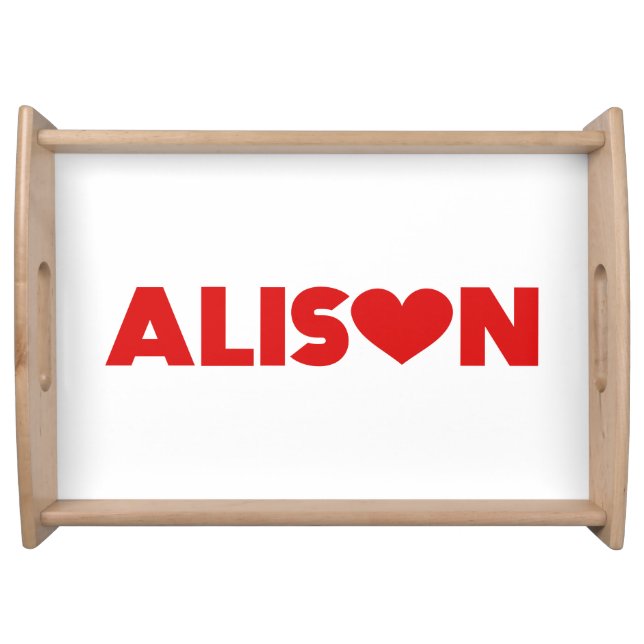 Alison Love Serving Tray (Front)