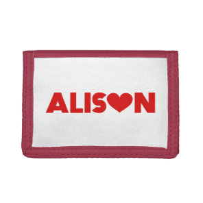 Alison Love Tri-fold Wallet