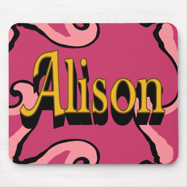 Alison Mousepad (Front)