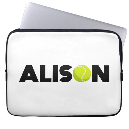 Alison Tennis Laptop Sleeve