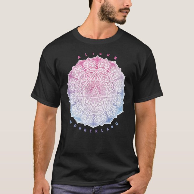 Alison Wonderland Mandala Classic T-Shirt (Front)