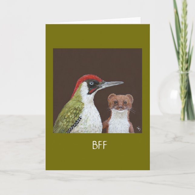 Alistair and Mooney BFF card (Front)