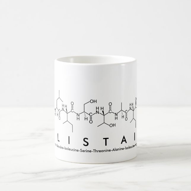 Alistair peptide name mug (Center)
