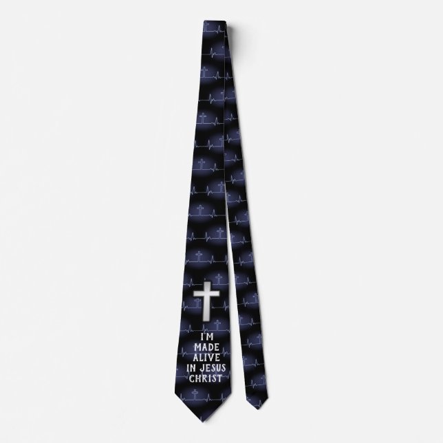 Alive in Jesus Neck Tie (Front)