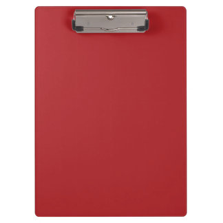 “Alizarin Crimson” Clipboard