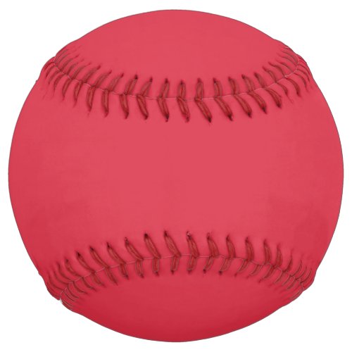 Alizarin solid color  softball