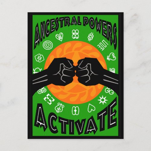 ALKEBULAN _ ANCESTRAL POWERS ACTIVATE POSTCARD