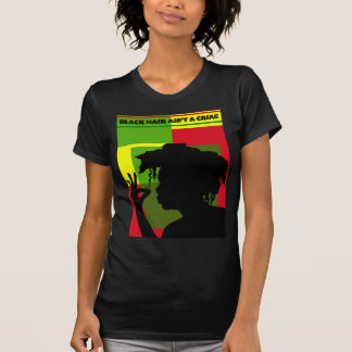 ALKEBULAN - BLACK HAIR AIN'T A CRIME v3 FRONT T-Sh T-Shirt
