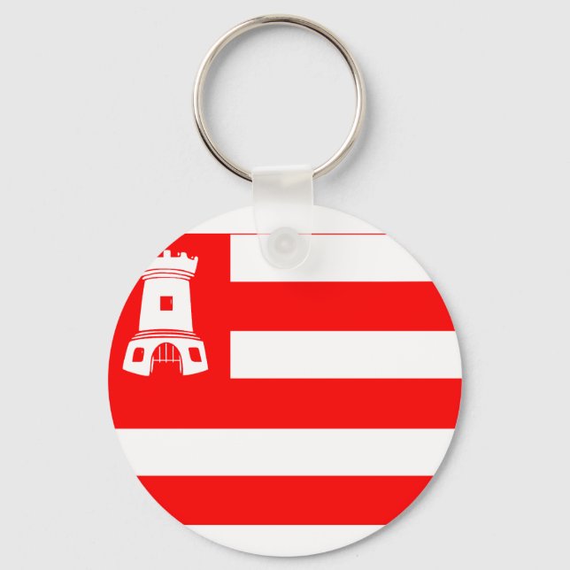 Alkmaar, Netherlands Keychain (Front)