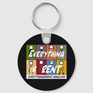 All 8 Stick Figures Keychain