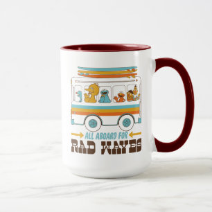 All Aboard for Rad Waves Mug