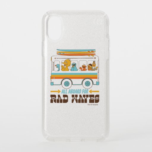 All Aboard for Rad Waves Speck iPhone X Case