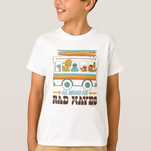 All Aboard for Rad Waves T_Shirt
