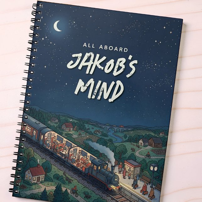 All Aboard Night Train Personalized Thought  Planner (Creator Uploaded)