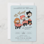 All Aboard the Hogwarts Express Birthday Invitation (Front)