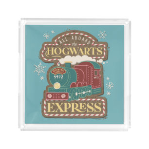 All Aboard the HOGWARTS™ Express Christmas Cookie Acrylic Tray