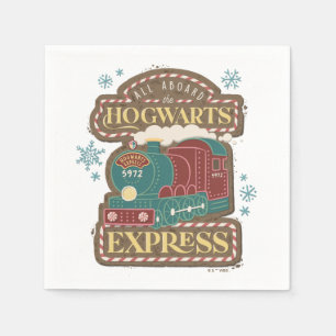 All Aboard the HOGWARTS™ Express Christmas Cookie Napkins