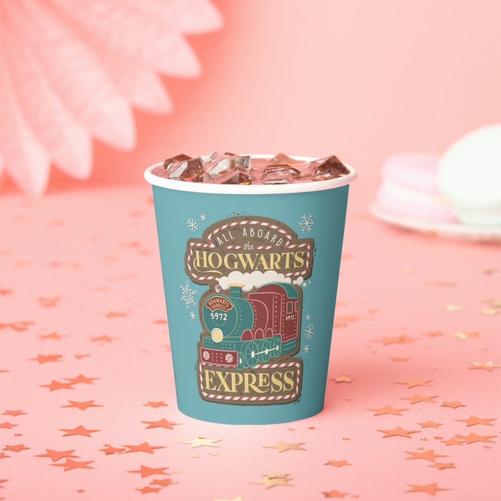 Disover All Aboard the HOGWARTS Express Christmas Cookie Paper Cups