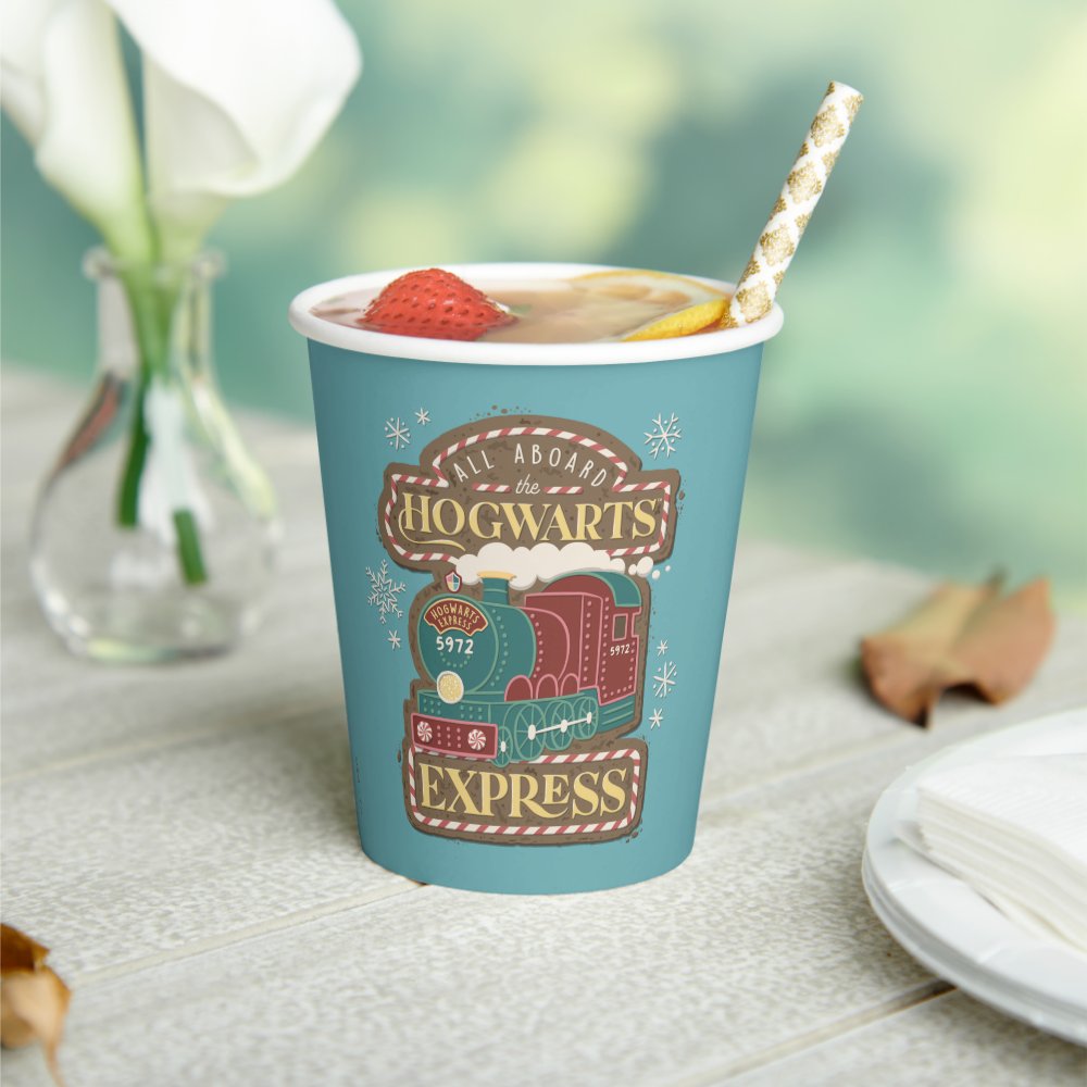 Disover All Aboard the HOGWARTS Express Christmas Cookie Paper Cups
