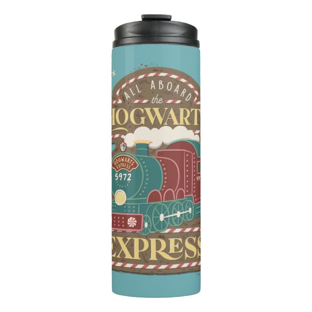 All Aboard the HOGWARTS™ Express Christmas Cookie Thermal Tumbler (Front)