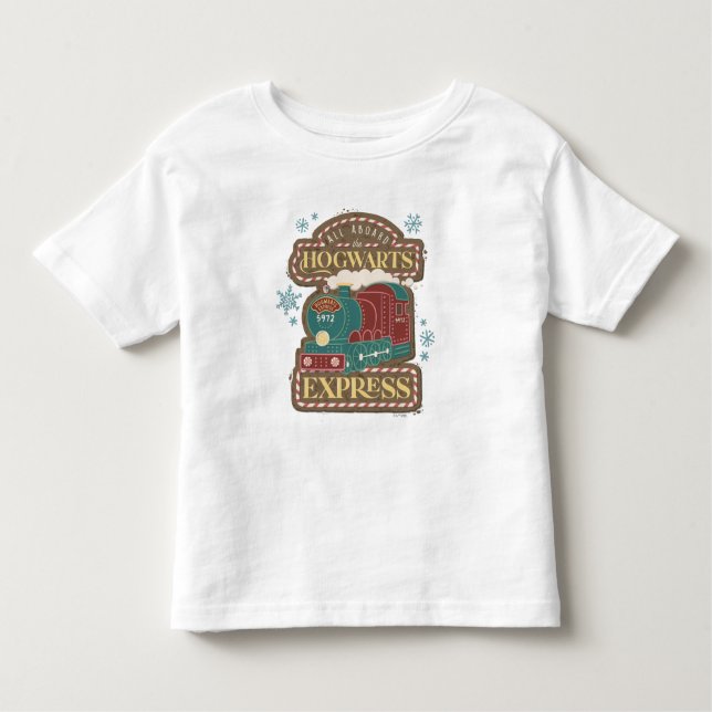 All Aboard the HOGWARTS™ Express Christmas Cookie Toddler T-shirt (Front)