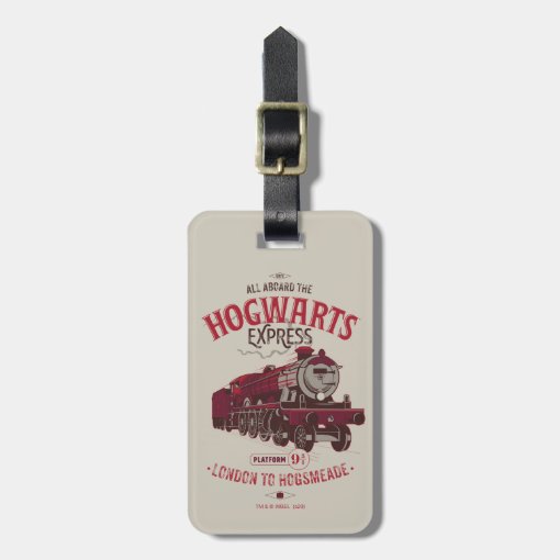 All Aboard The Hogwarts Express Luggage Tag Zazzle