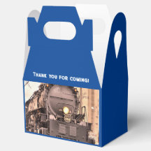 All Aboard Train Favor Box