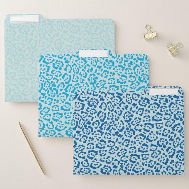 All about animal print file folder (Set)