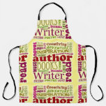All About Authors Wordy Fun Pattern Apron