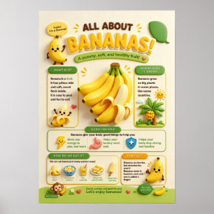 All About Bananas Poster