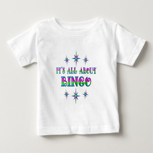 All About Bingo Baby T-Shirt (Front)